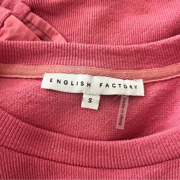 English Factory Rose Knit Dress - Picture 6 of 6